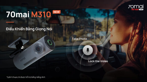 70mai M310 ra lệnh bằng giọng nói