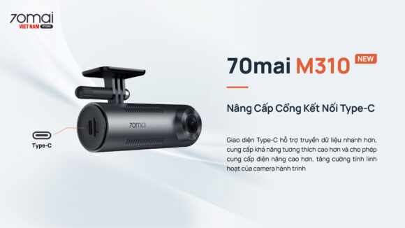 70mai M310 trang bị cổng kết nối type-C