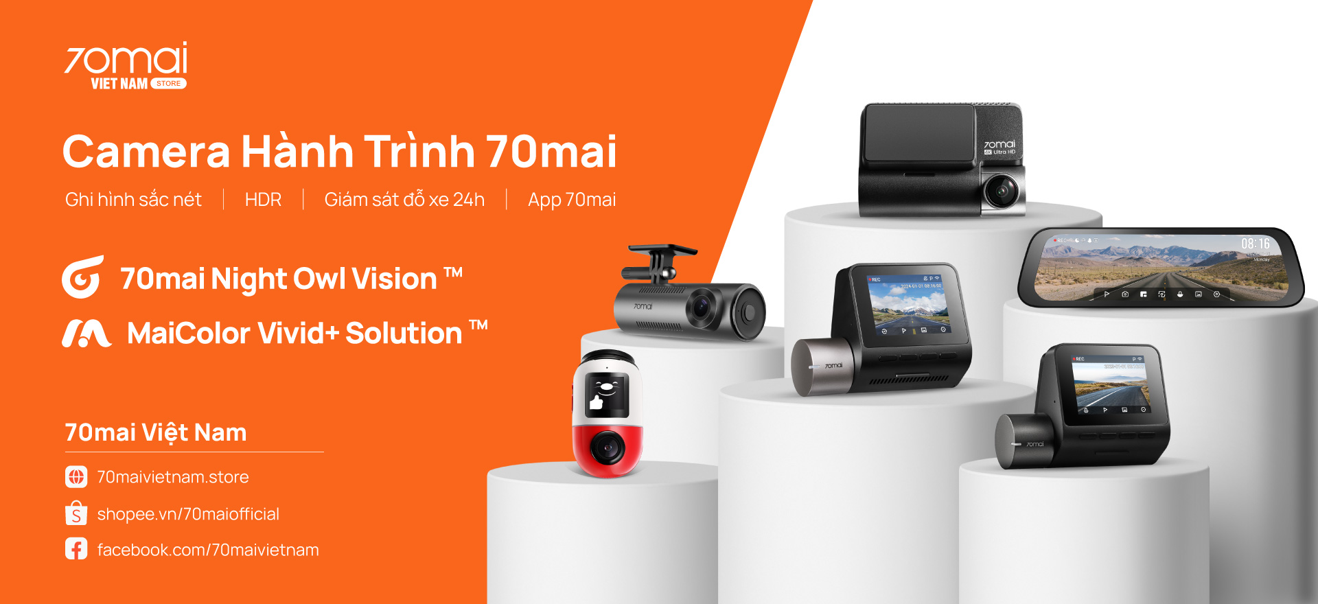 Camera hành trình ô tô tại Huế