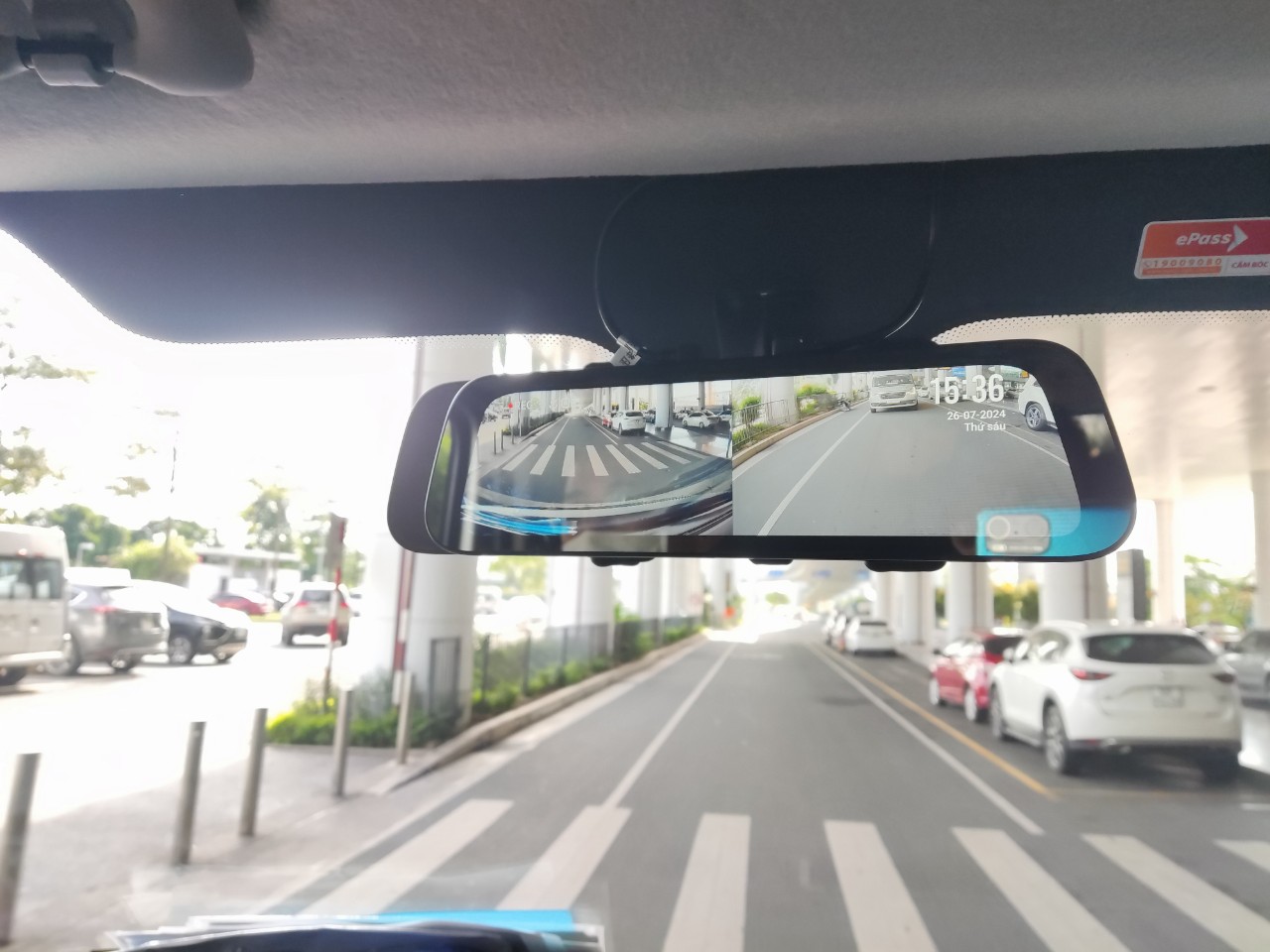 Camera hành trình 3K dạng gương